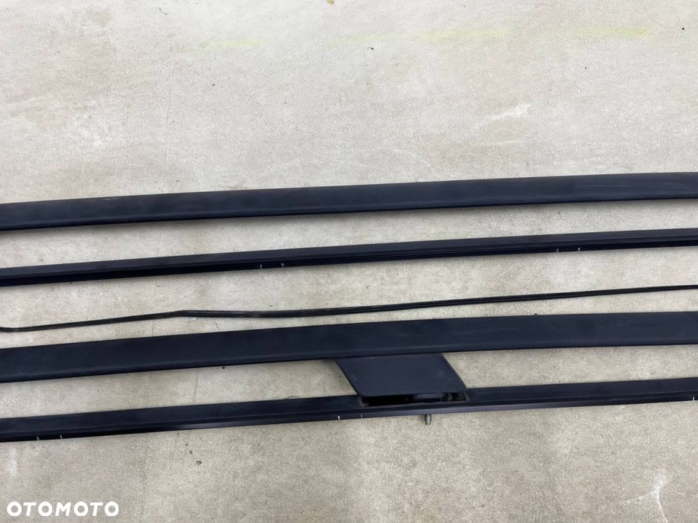 Relingi dachowe Mercedes w210 KOMBI 95-02r. lewa prawa + listwy nakładki KOMPLET - 5