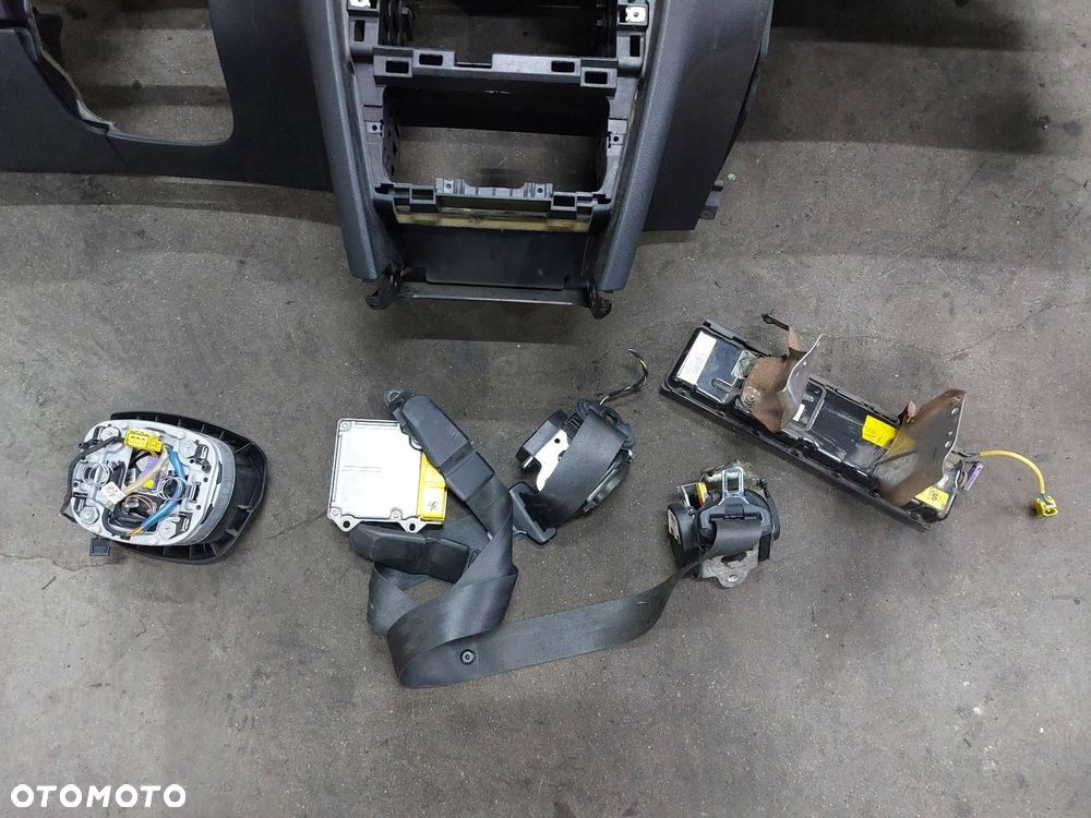 ZESTAW AIRBAG KOKPIT DESKA MODUŁ PODUSZKI PASY SKODA SUPERB II - 11