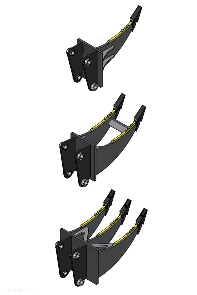 Zrywak do korzeni, ripper  przeznaczony do maszyn 4.5-8.5T  Nowy jcb cat