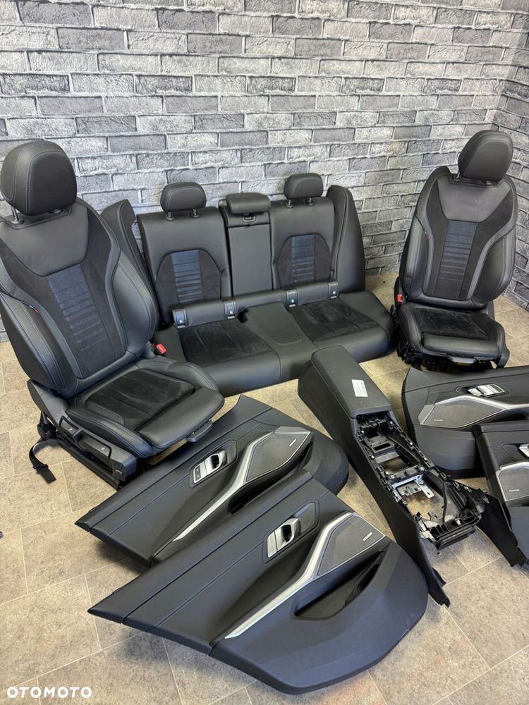 BMW 3 G20 FOTELE KANAPA BOCZKI ALCANTARA M-PAKIET HARMAN KARDON - 3