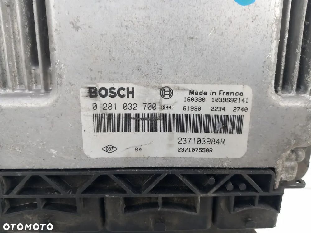 sterownik silnika komputer opel vivaro b trafic iii taleno 1.6 dci 237103984r 0281032700 - 2