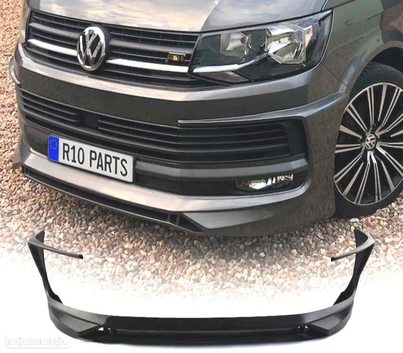 SPOILER LIP FRONTAL VOLKSWAGEN VW TRANSPORTER T6 15-19 LOOK ABT - 1