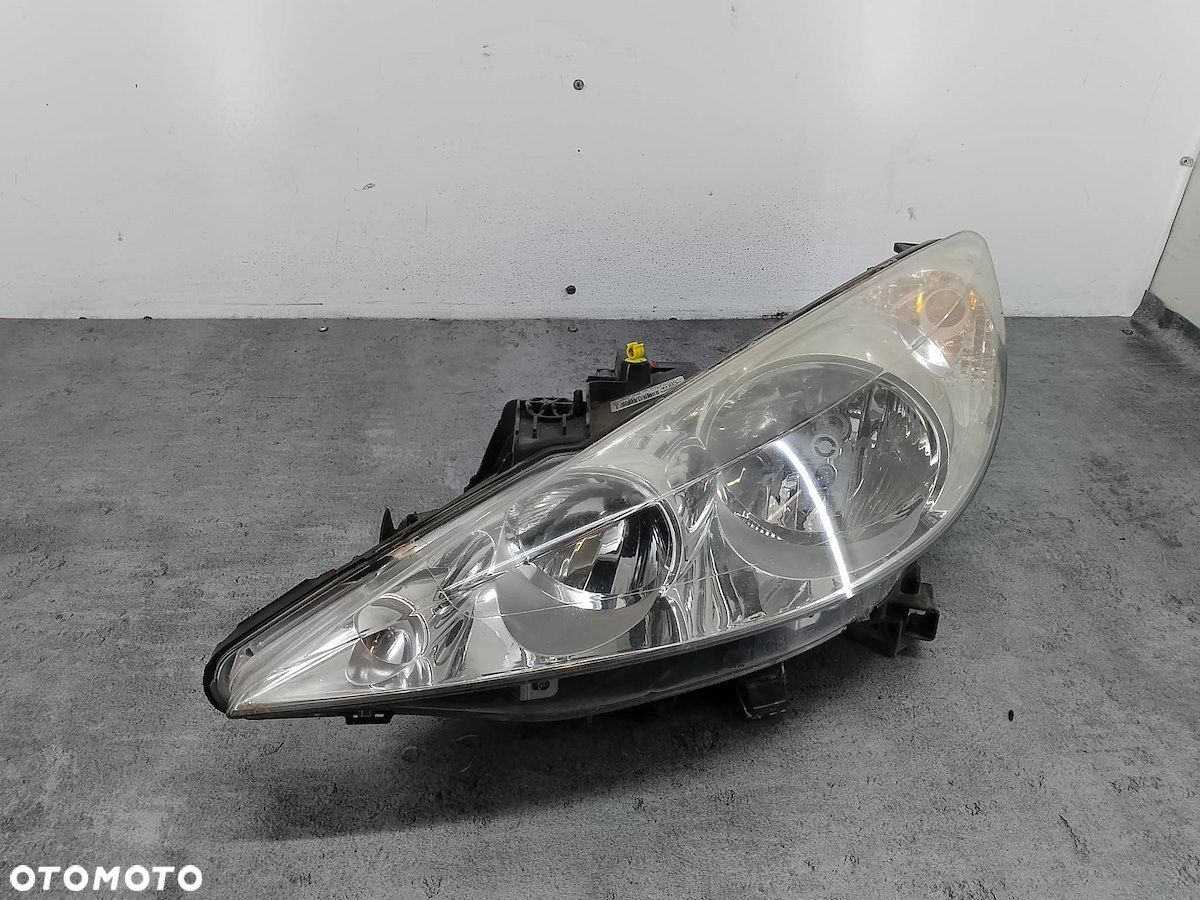 LAMPA PRZÓD LEWA PEUGEOT 207 9649986280 - 1