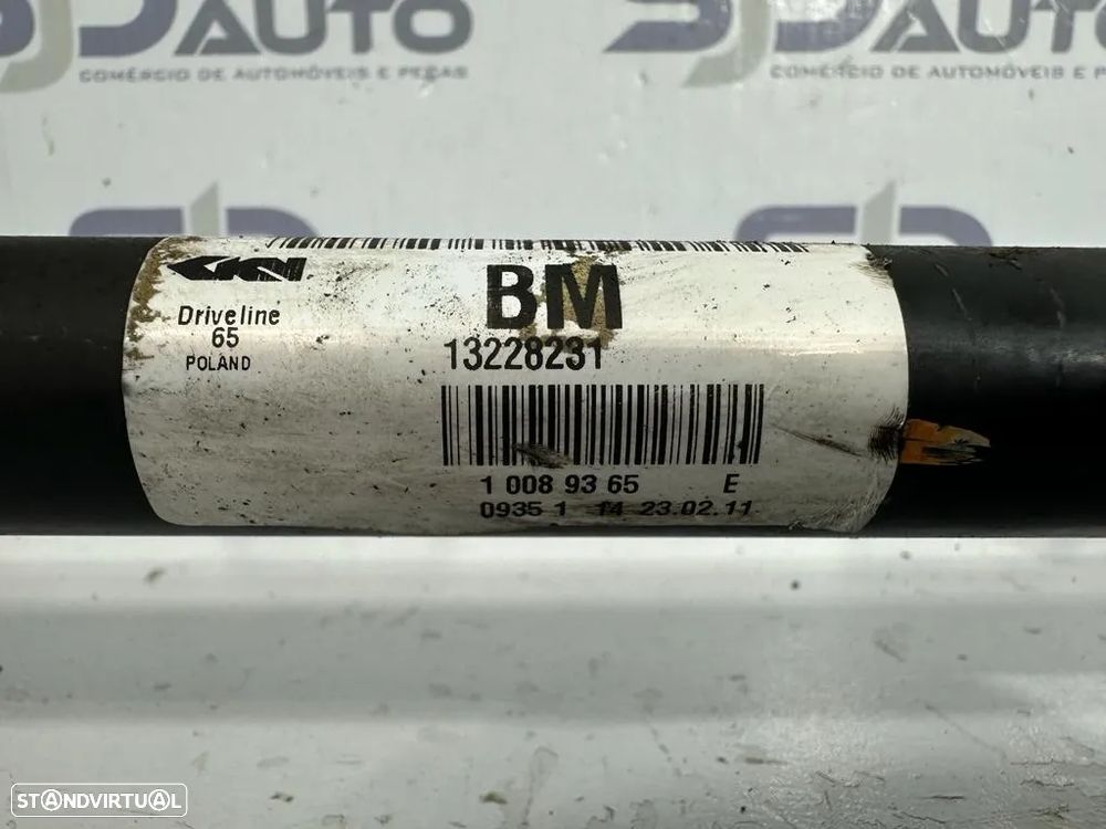 Transmissão Frente / Trás - Opel Insignia - 11