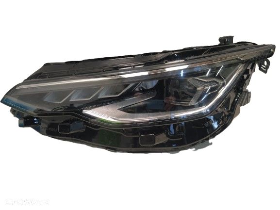 VW GOLF 8 VIII LIFT 2024- LAMPA REFLEKTOR PRZÓD PRZEDNI LED IQ LIGHT SREBRNY ŚRODEK LEWA PRZETWORNICA ORYGINAŁ - 1