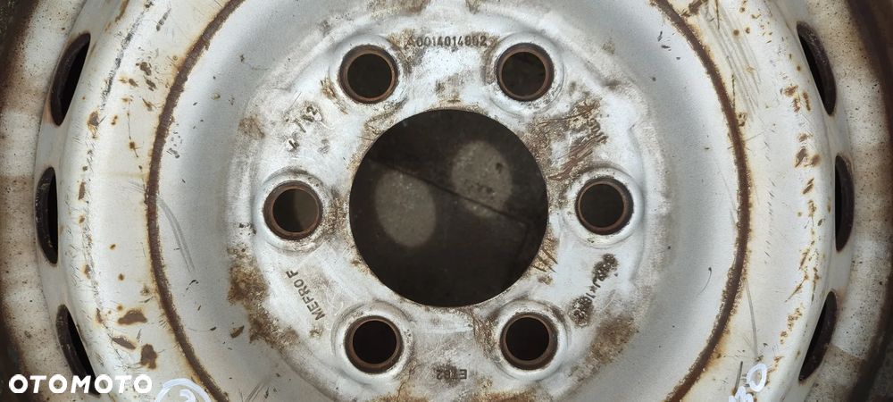 FELGA STALOWA 6x130 6.5Jx16 CALI ET62 SPRINTER MERCEDES 906 907 0014014802 1 SZTUKA Z 5 JEDNA - 11