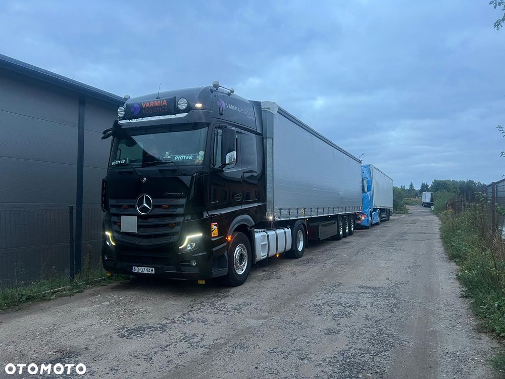 Mercedes-Benz ACTROS 1848/GIGA SPACE/KLIMA POSTOJOWA/SALONKA/STANDARD/ALUSY - 1