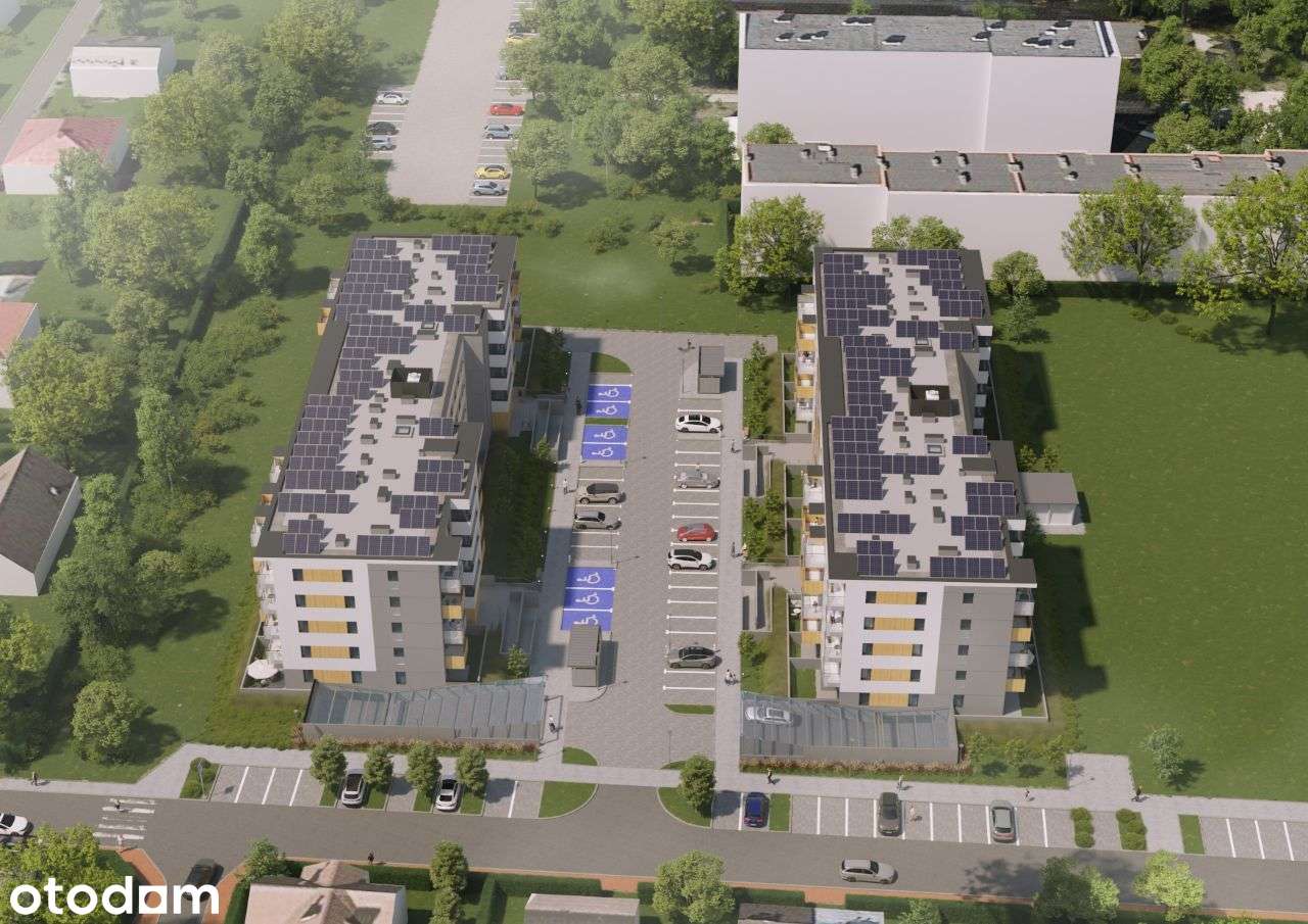 2-pokojowe mieszkanie 44,2m2 + balkon BEZPOŚREDNIO