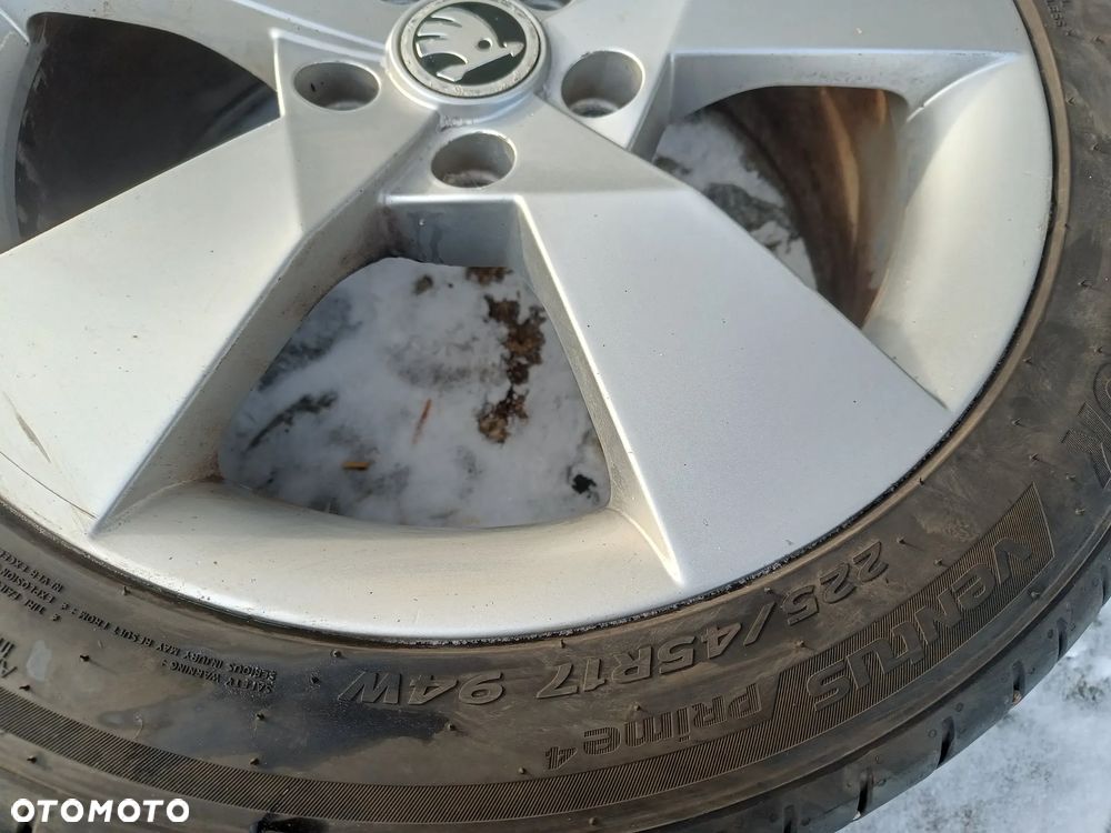 Felgi Aluminiowe 16 Skoda Octavia 3 5x112 ET49 5E0601025D Koła VW Seat Audi 7Jx17H2 - 12