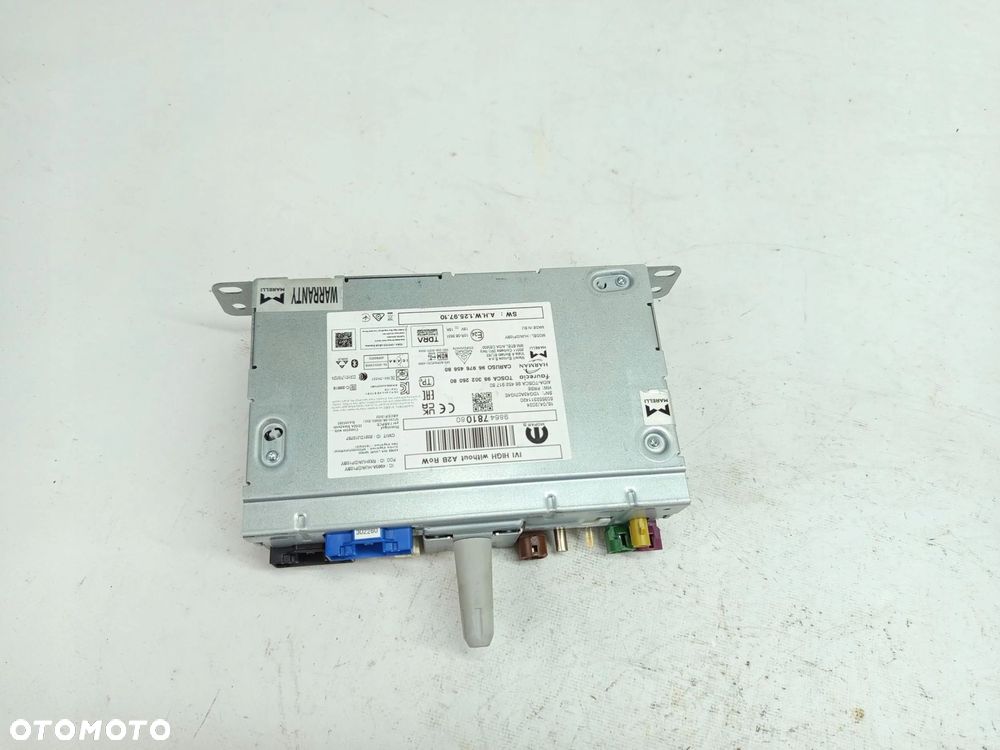 RADIO NAWIGACJIA STEROWNIK OPEL CORSA F 9864781080 PEUGEOT 2008 II - 2