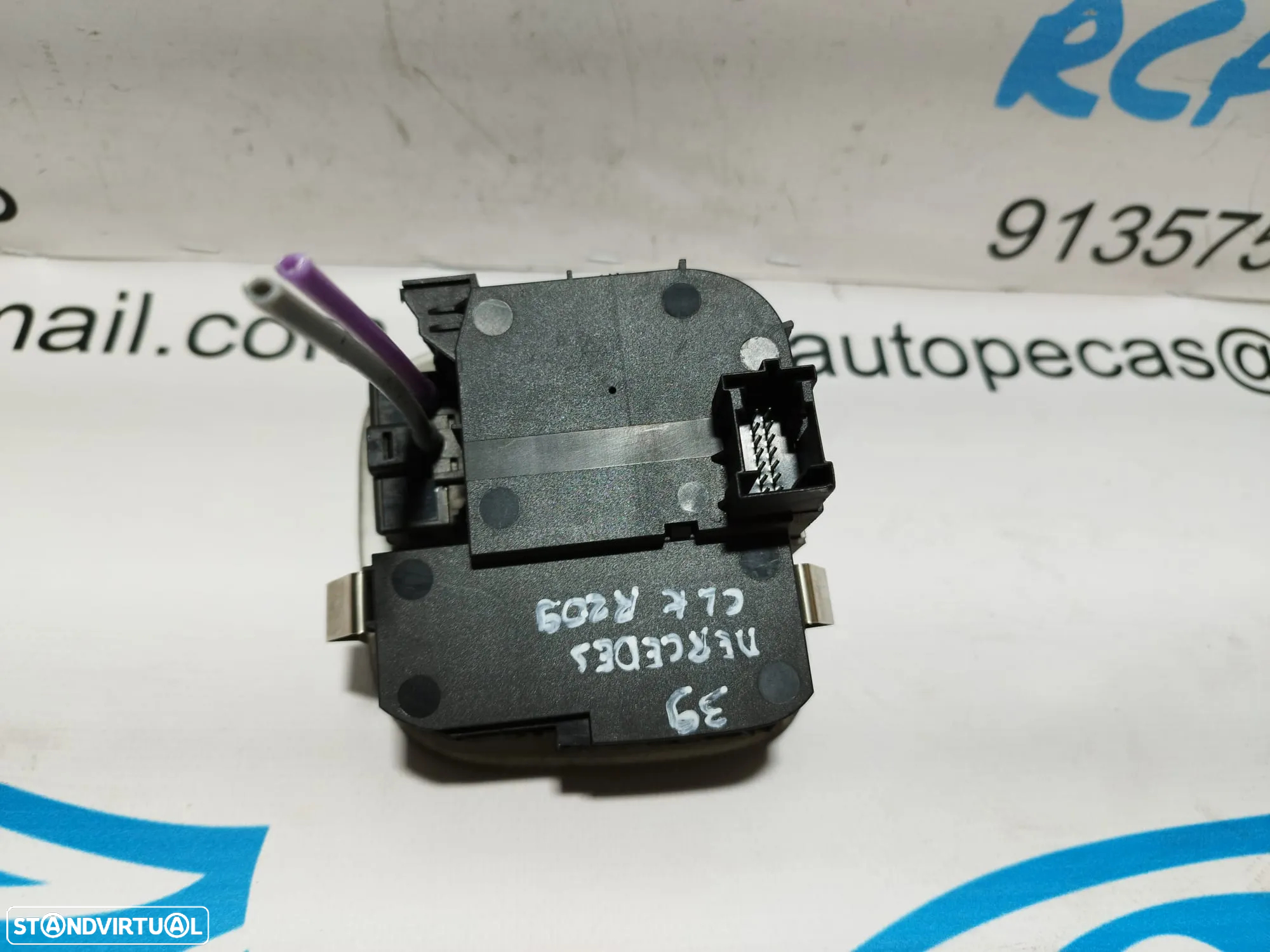 MODULO INTERRUPTOR SWITCH LUZES  MERCEDES CLK R209 COMANDO COMUTADOR REGULADOR ESPELHOS RETROVISORES - 5