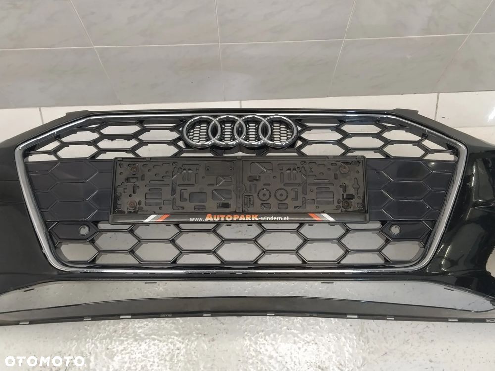 AUDI A4 B9 LIFT S-LINE 2019- ZDERZAK PRZÓD PRZEDNI GRILL ATRAPA CHŁODNICY PDC SPRYSKIWACZE ORYGINAŁ - 9