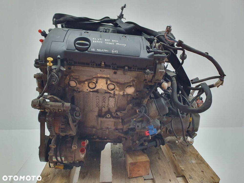SILNIK KOMPLET Peugeot 207 208 308 1.4 16V VTI 95KM serwis 127tyś 8FP 8F01 - 6