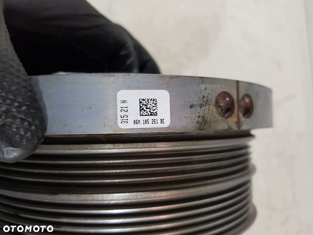 koło pasowe wału 06m105251be audi q7 ii 4m q8 porche 3.0 tfsi dcb - 7