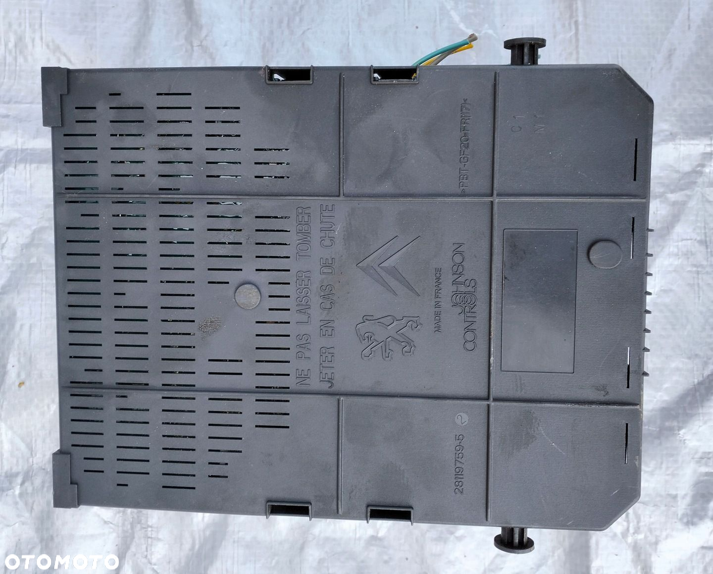 MODUŁ SKRZYNKA BEZPIECZNIKÓW BSI CITROEN C5 III X7 966405908001 - 6