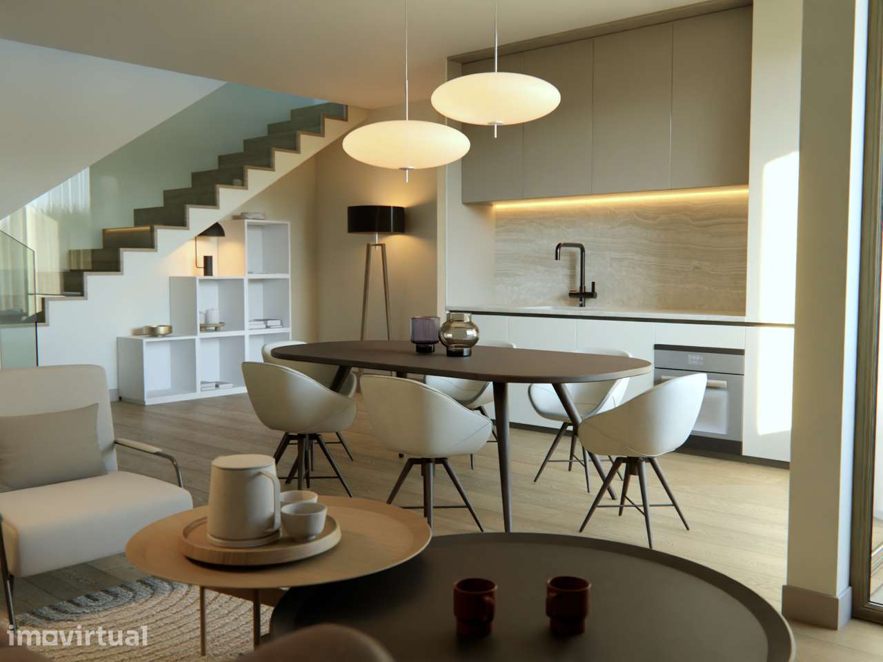 OBRA NOVA | Apartamento T3 Duplex em Oliveira do Bairro - Grande imagem: 2/8