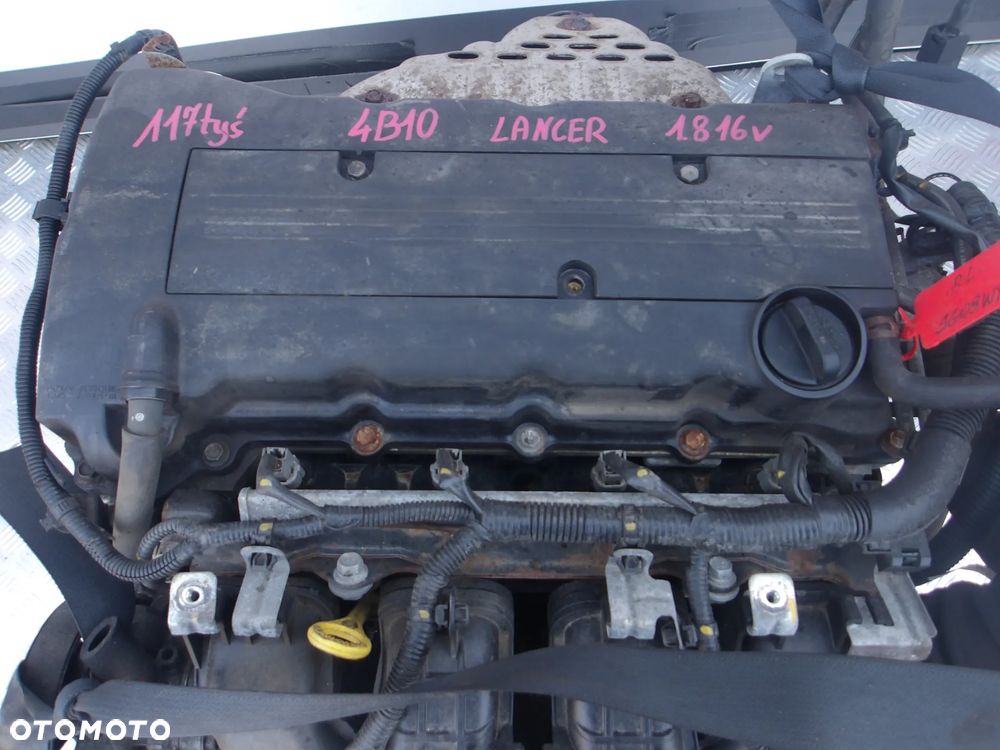 SILNIK KOMPLETNY MITSUBISHI LANCER 1.8 16V 4B10 117 TYS - 2