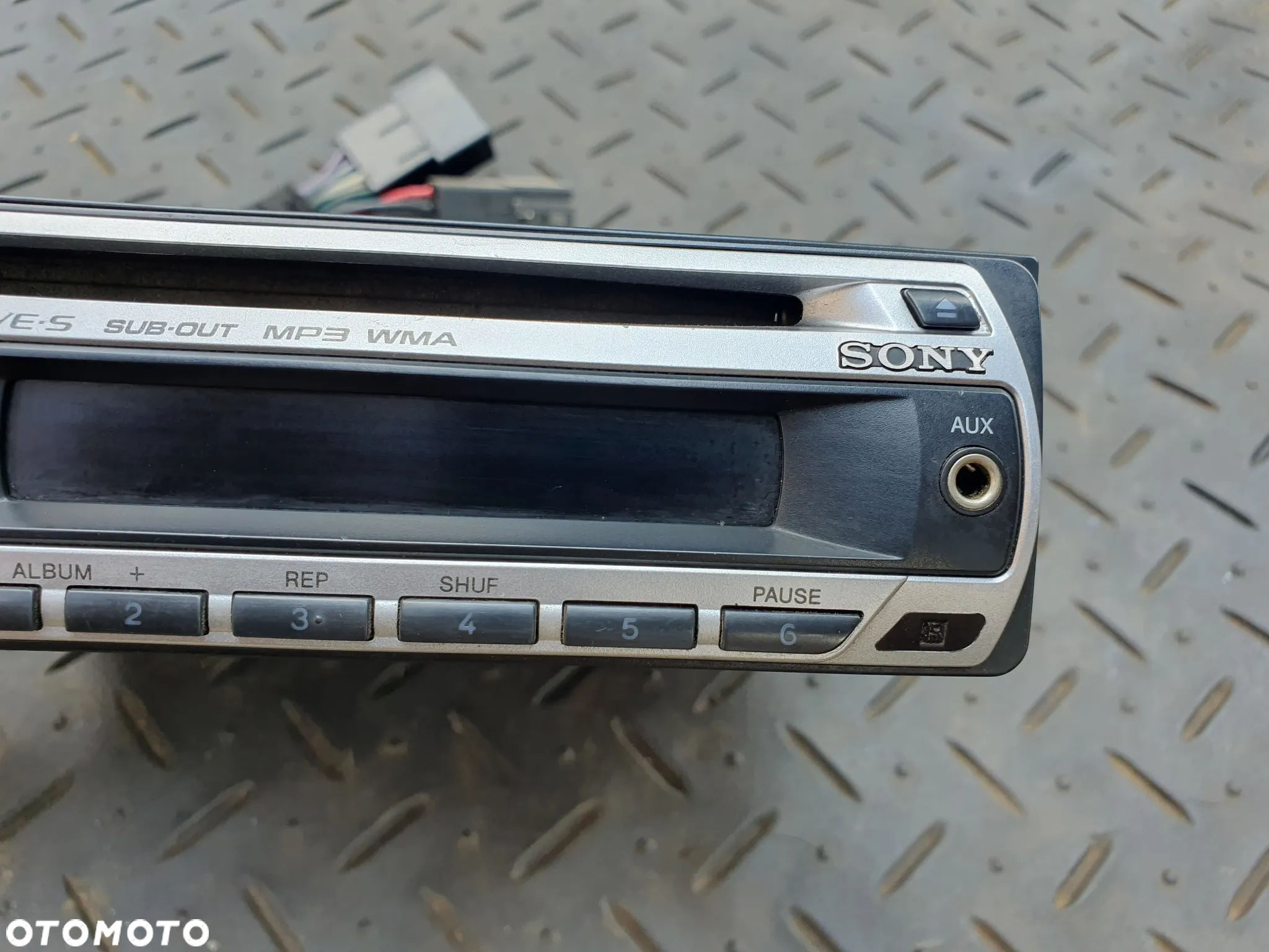 RADIOODTWARZACZ RADIO SAMOCHODOWE CD AUX SONY CDX-GT220 - 4