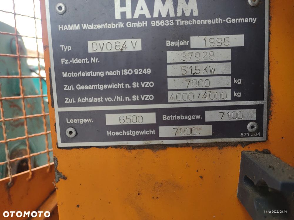 Hamm DV6 - 5