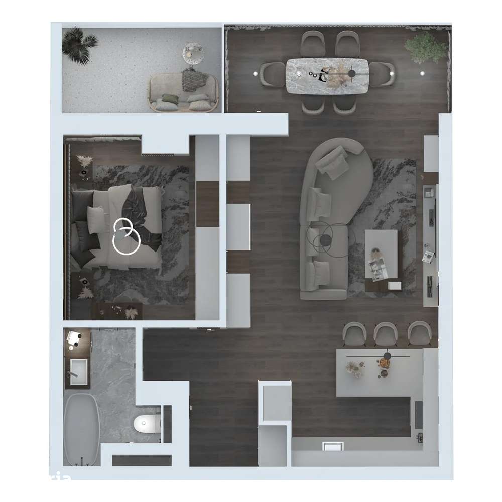 Uptown Sebastian | Apartamente 2 cam | Comision 0% — fotografia 3