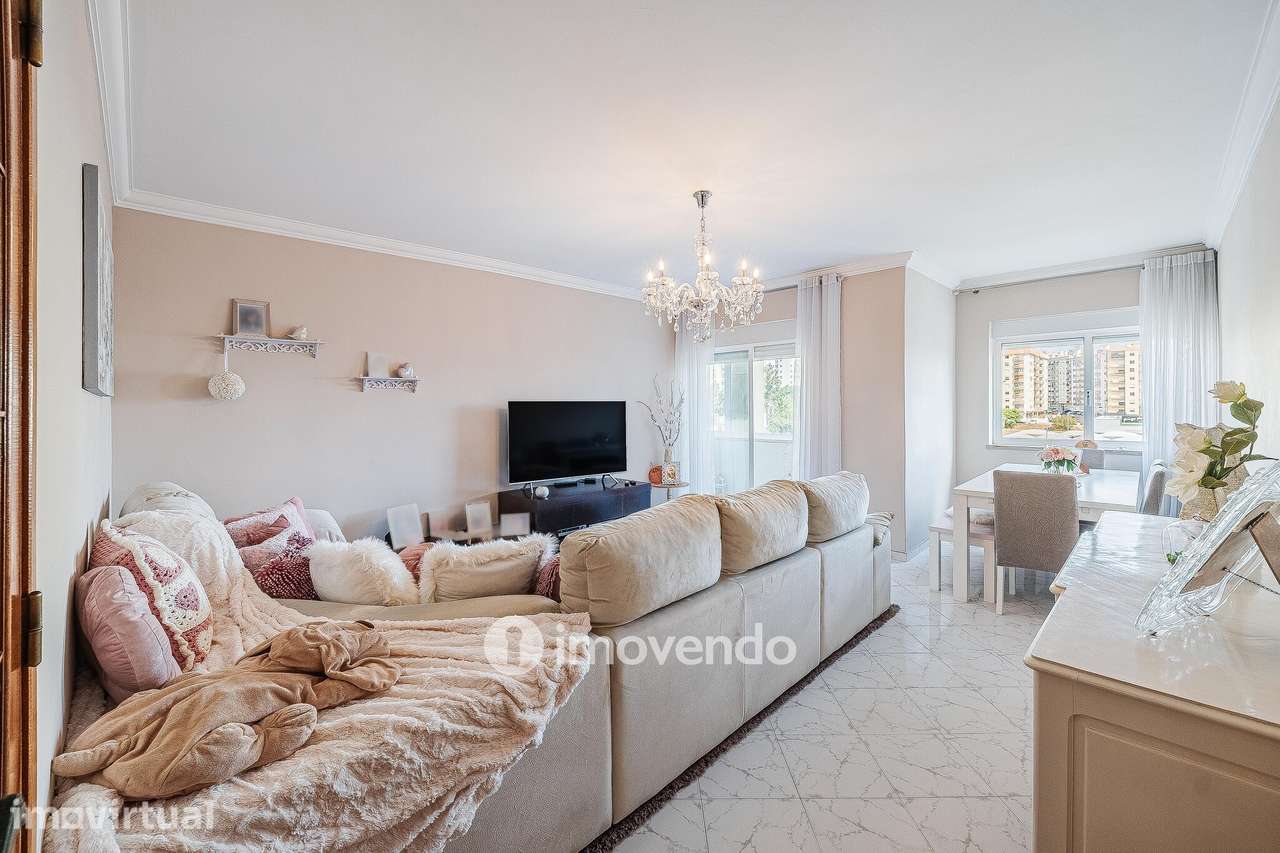 Apartamento T3, com áreas amplas, em Setúbal - Grande imagem: 3/60