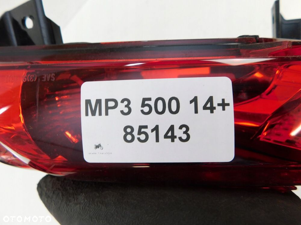 PIAGGIO MP3 500 14 LAMPA TYŁ PRAWA - 6