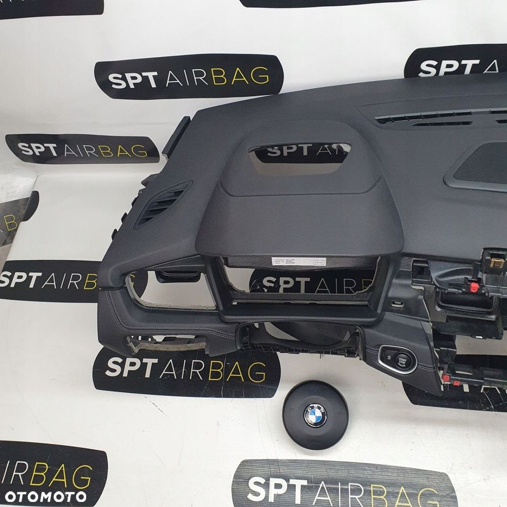 BMW F45 SERIA 2 DESKA ROZDZIELCZA KONSOLA KOKPIT PODUSZKI AIRBAG AIR BAG KIT SET - 2