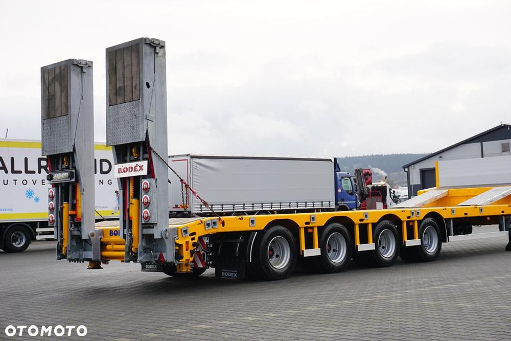 Bodex / NISKOPODWOZIOWA / 4 OSIE / NAJAZDY / 2 X OŚ SKRĘTNA / DMC 65 000 KG / JAK NOWA - 25