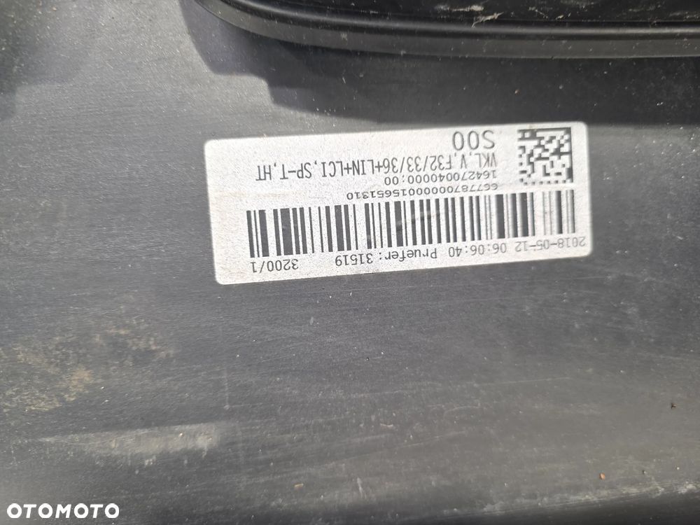 BMW 4 LIFT F32 / F33 / F36 13-17 LUXURY ZDERZAK PRZEDNI PRZÓD NA 6xPDC , NR 51117294651 / 7294651 , NR AUKCJI NZ1626 - 32