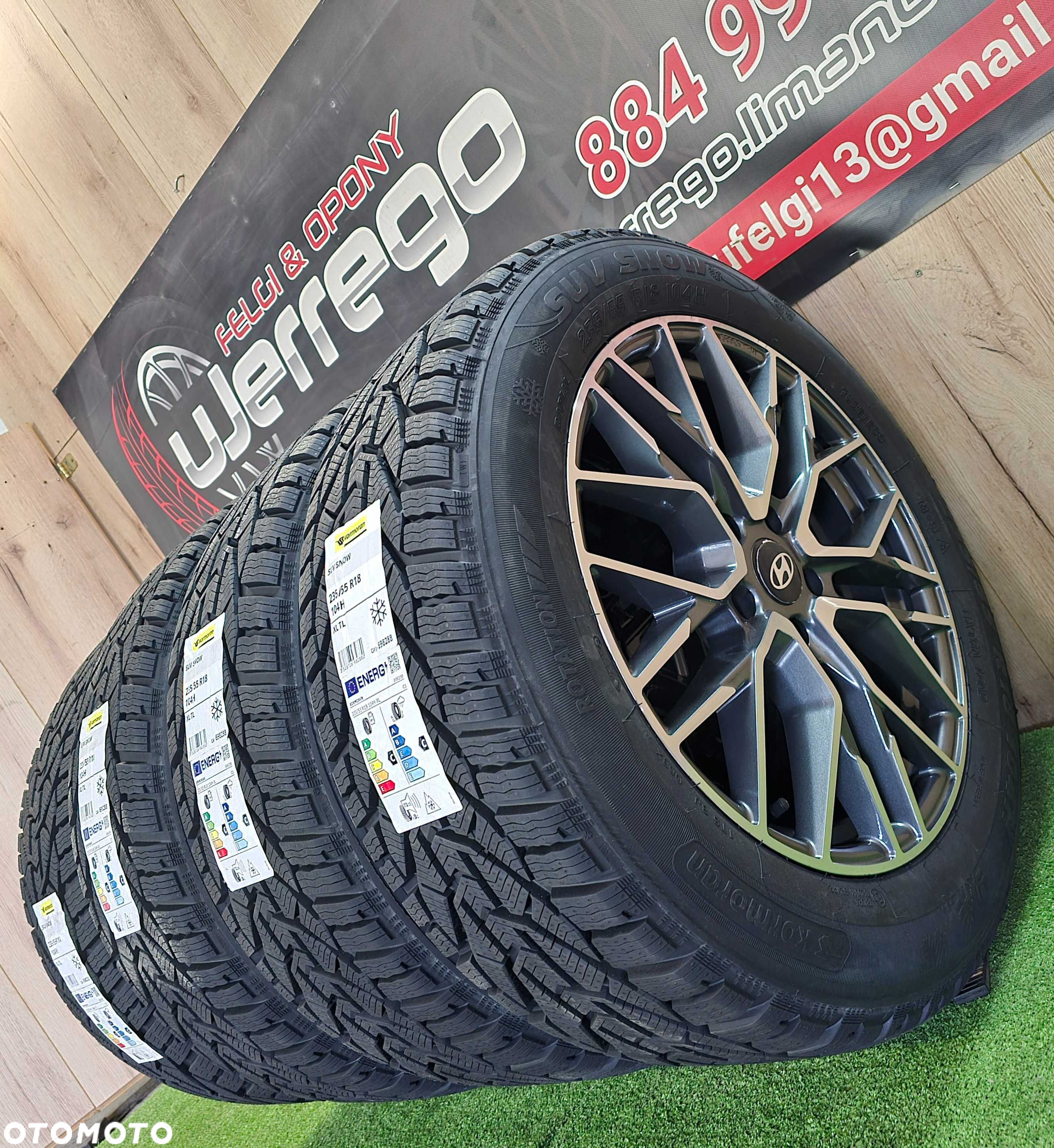 KOŁA zimowe HYUNDAI TUCSON - 18x5x114,3 - Kormoran SuvSnow 235/55R18 - 6