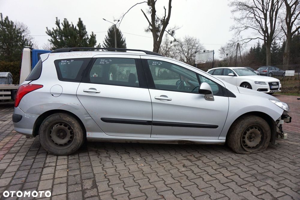 PEUGEOT 308 I T7 KOMBI 2008 EZRC 1.6 HDI DV6ATED4 90KM 20DM75 SREBRNY na części - 6