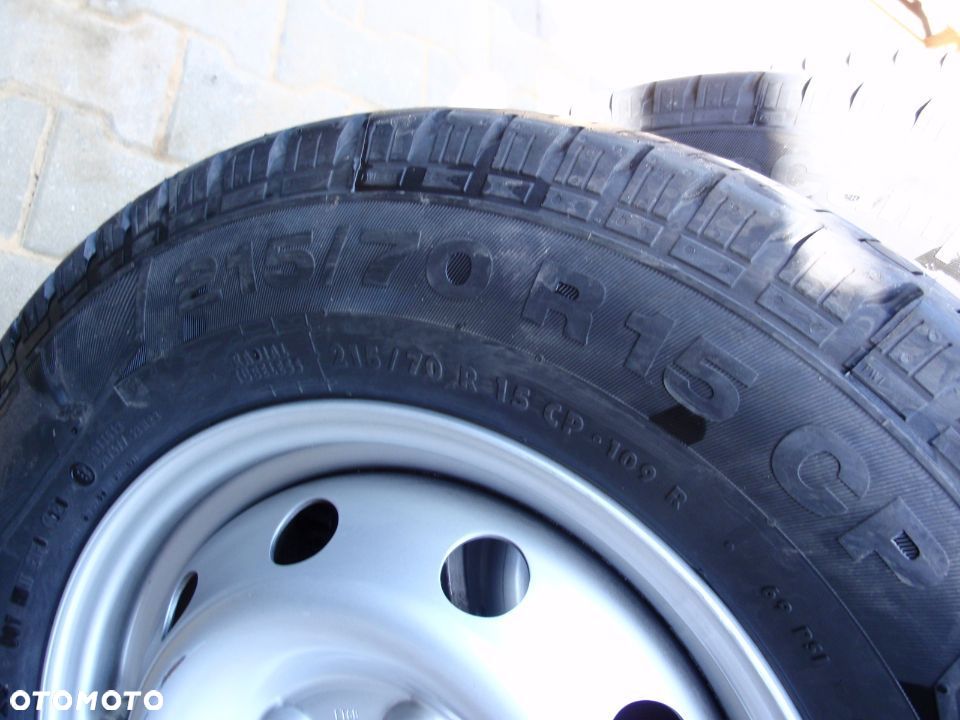 FIAT DUCATO BOXER JUMPER KOŁO FELGA OPONA 225 70 R15 Continental - 2