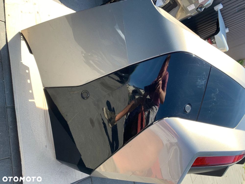 KOMPLETNY TYŁ KLAPA ZDERZAK LAMPY BELKA BMW IX I20 C4A OXIDE GREY II - 10
