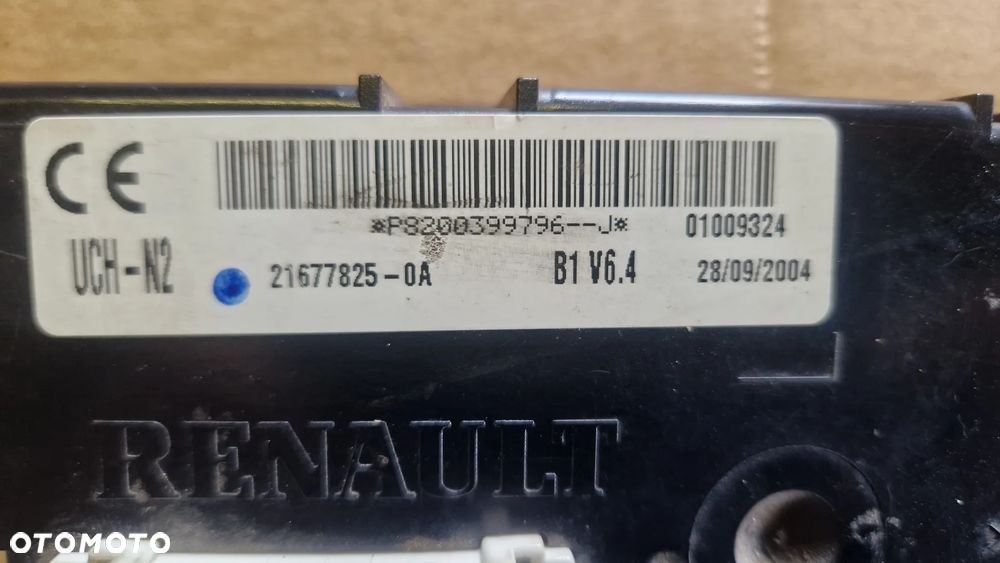 RENAULT TRAFIC II MASTER II OPEL VIVARO MODUŁ STEROWNIK UCH P8200399796 - 2