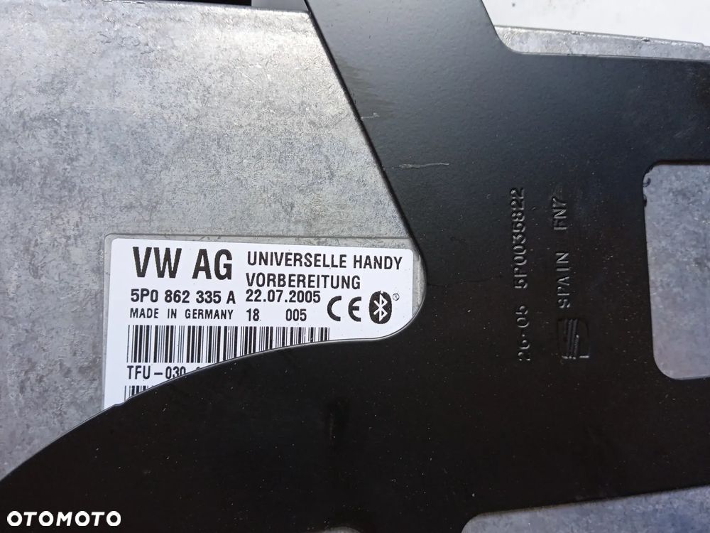 MODUŁ STEROWNIK BLUETOOTH SEAT LEON II 5P0862335A - 3