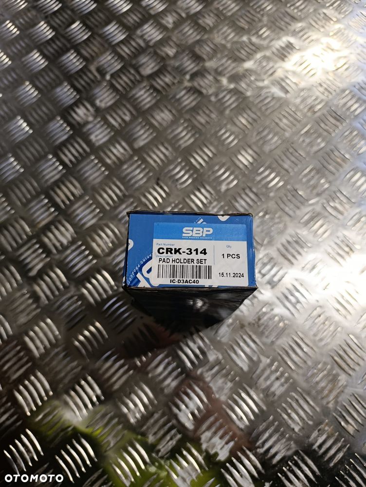 Zestaw naprawczy zacisku hamulcowego SBP CRK-314 A0004202582 - 1