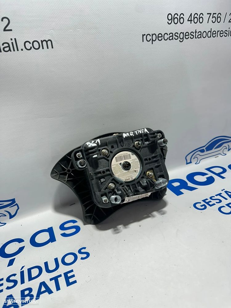 .Airbag Volante Condutor Original PSA Peugeot Citroen 96454029XT 2004–2012 - 8