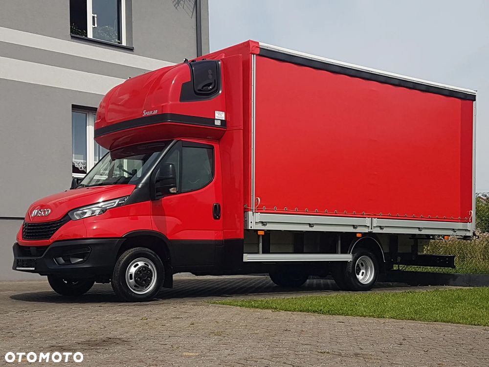 Iveco 50C18 DAILY 12EP PLANDEKA FIRANKA 5,11x2,45x2,35 SPANIE 3500 KG SKRZYNIA ŁADUNKOWA PAKA KLIMATRONIK TEMPOMAT OGRZEWANIE POSTOJOWE - 38