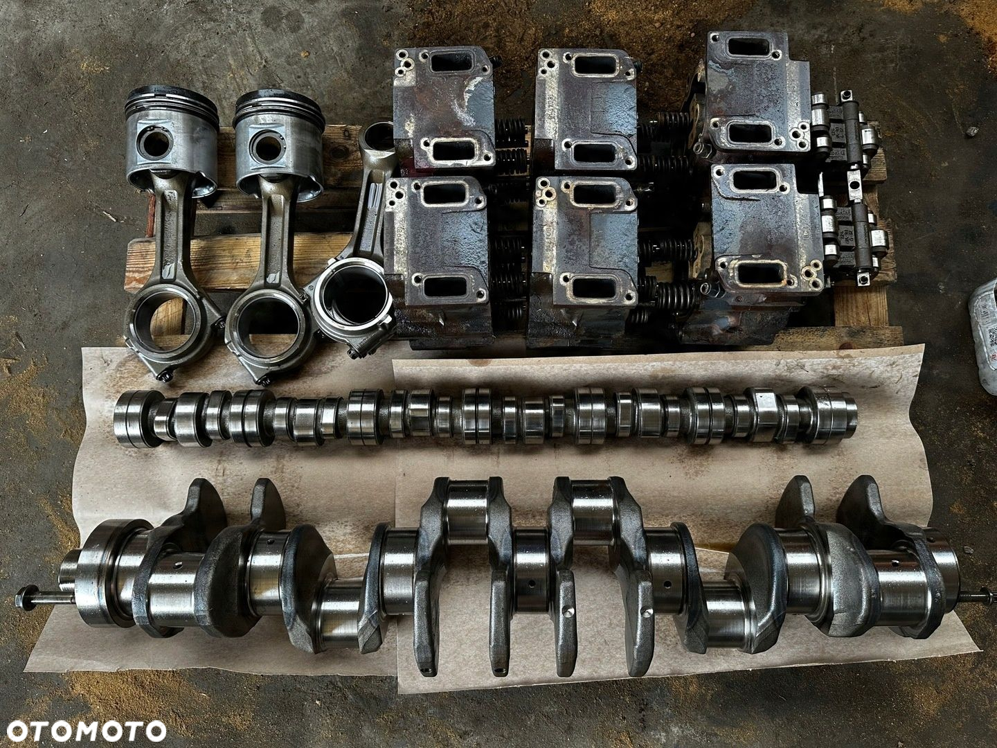 Wał Korbowy Scania R 420 Euro 4 HPI DC1212 1743584 - 5