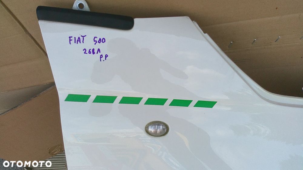 FIAT 500 BŁOTNIK PRAWY 268/A - 2