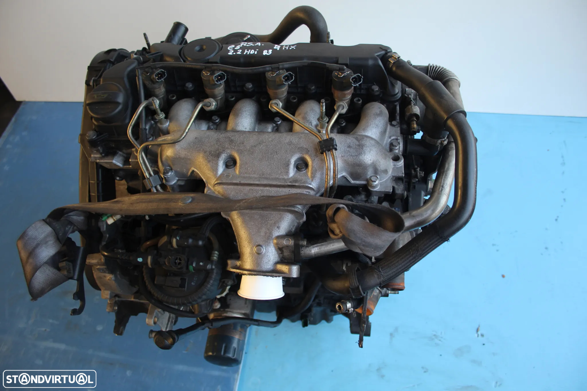 Motor Peugeot/Citroen 2.2 Hdi 4HX com injeçao bosch - 4
