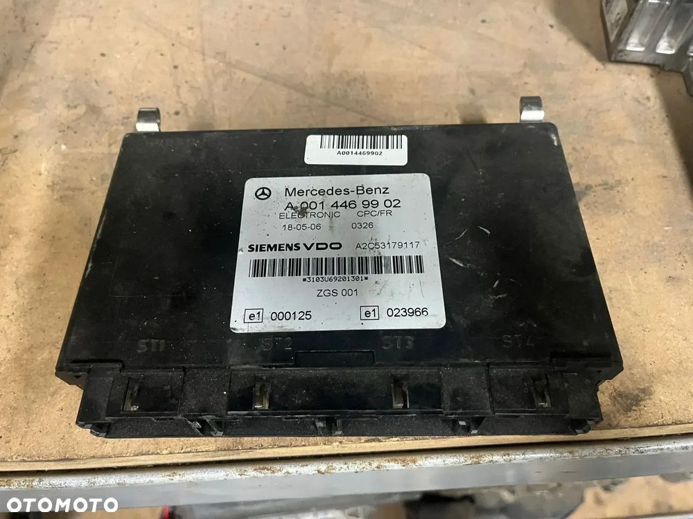 Sterownik Mercedes CPC/FR A0014469902 / A2C53179117 ZGS001 stan nieznany - 1