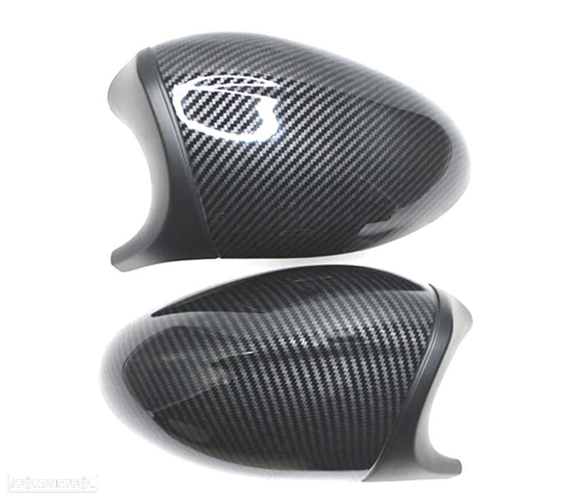 CAPAS ESPELHOS RETROVISORES BMW E82 E88 E90 E92 E91 E93 06-09 LOOK M3 CARBONO - 3