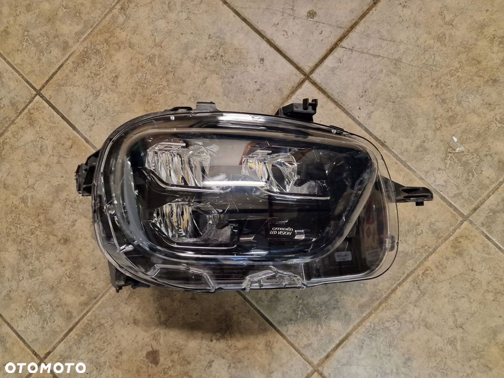 lampa przednia prawa led citroen c3 iii lift 2021 9836161580 - 1