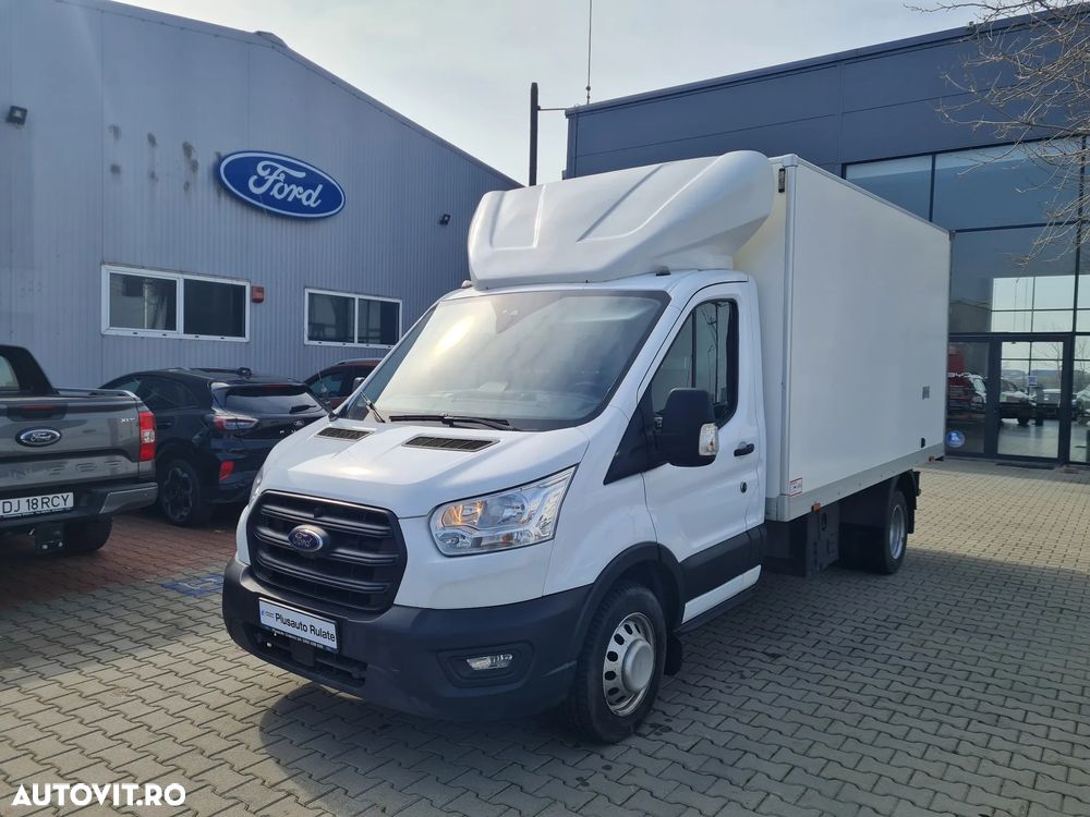 Ford Transit BOX 2.0 Ecoblue 165 CP  AXA DUBLA SPATE - 1
