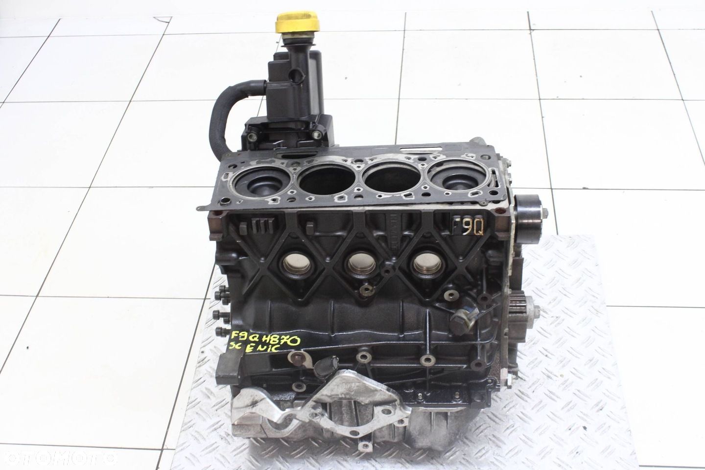 BLOK SŁUPEK DÓŁ SILNIKA RENAULT SCENIC III 1.9 DCI F9Q F9QH870 F9Q870 - 1