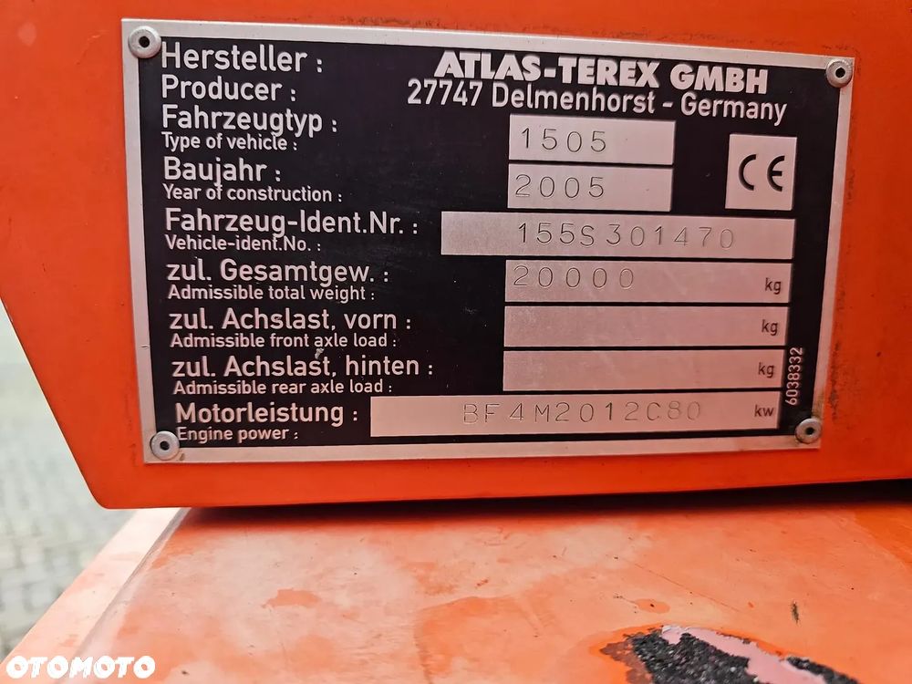 Atlas Terex 1505MI - 10