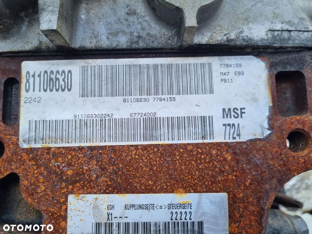 SILNIK KOMPLET BMW X3 E83 2.0 D DIESEL 150KM 167tyś M47D20 204D4 - 10