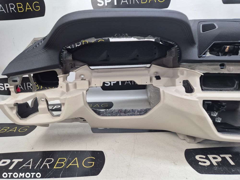 BMW G30 G31 SERIA 5 DESKA ROZDZIELCZA KONSOLA KOKPIT PULPIT PODUSZKI AIRBAG AIR BAG PASY KIT SET - 5