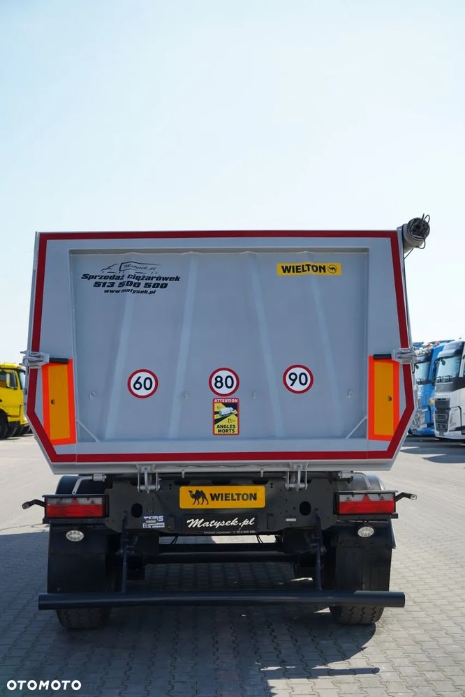 Wielton WYWROTKA / 26 M3  / HARDOX / HP RYNNA / OS PODNOSZONA / SAF - 12